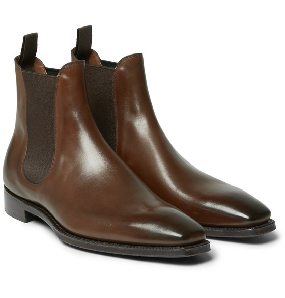 GQ magazine: The Right Chelsea Boot to Wear with a Suit