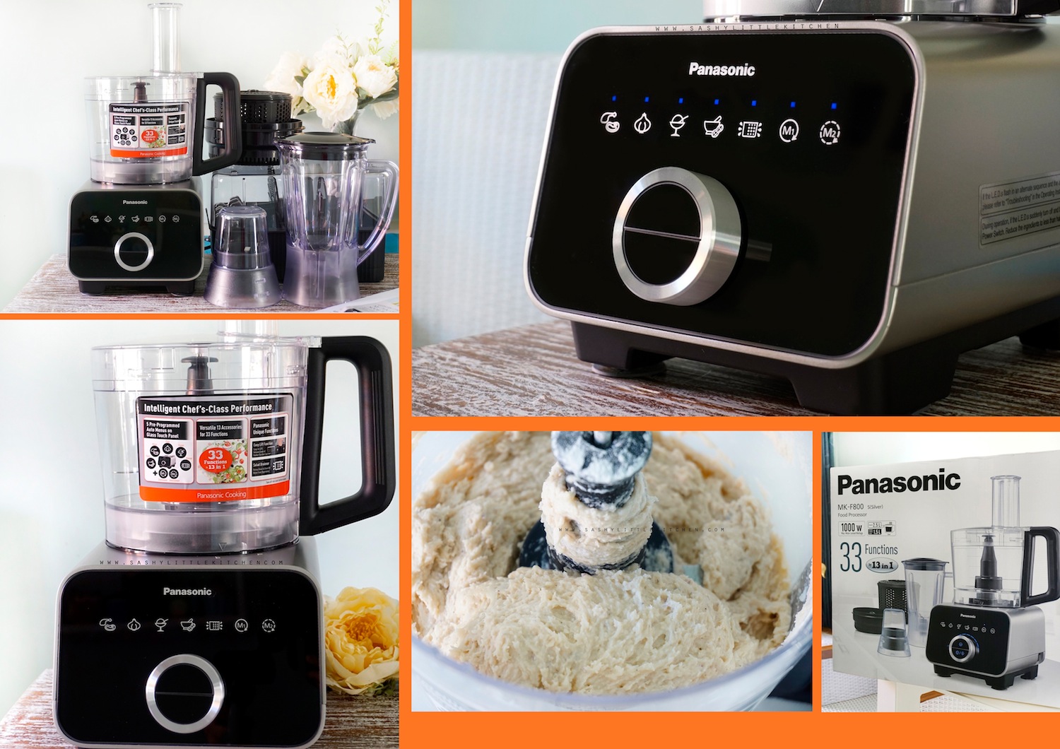 Jatuh Hati pada Si Sexy Panasonic Food Processor MKF800 Sashy Little