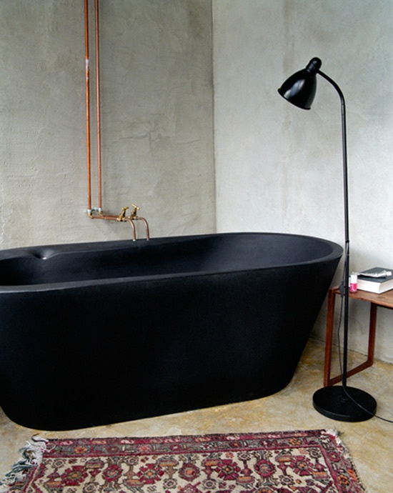DUSTY Black bathtubs