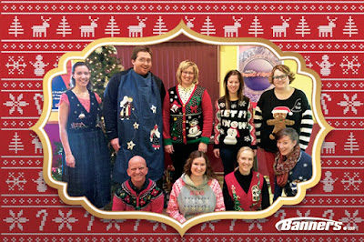 We love our Ugly Sweaters! | Banners.com