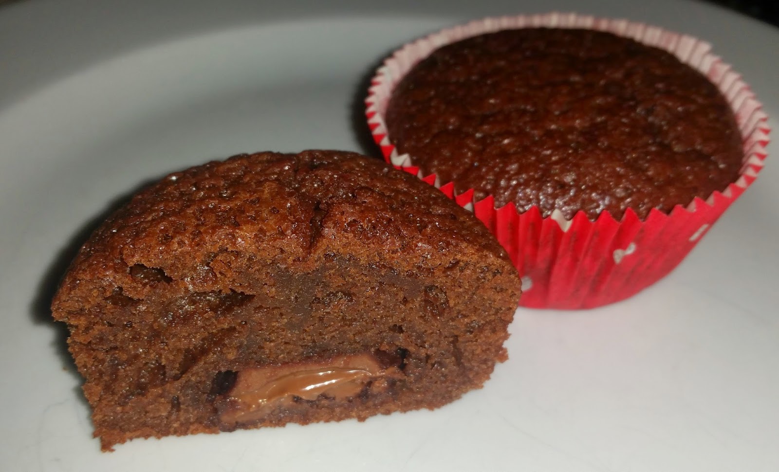 Sandy&amp;#39;s Kitchendreams: Schoko-Muffins mit Schokoladen-Kern