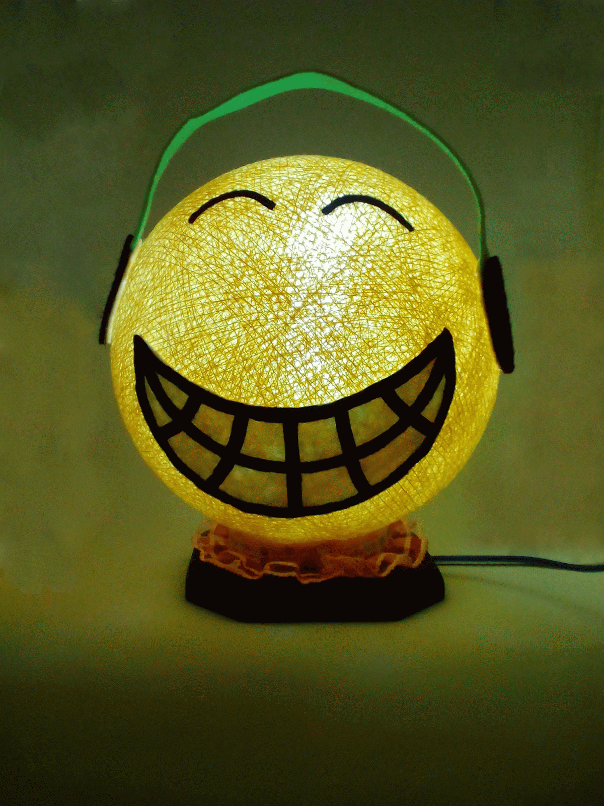 lampion benang halloween
