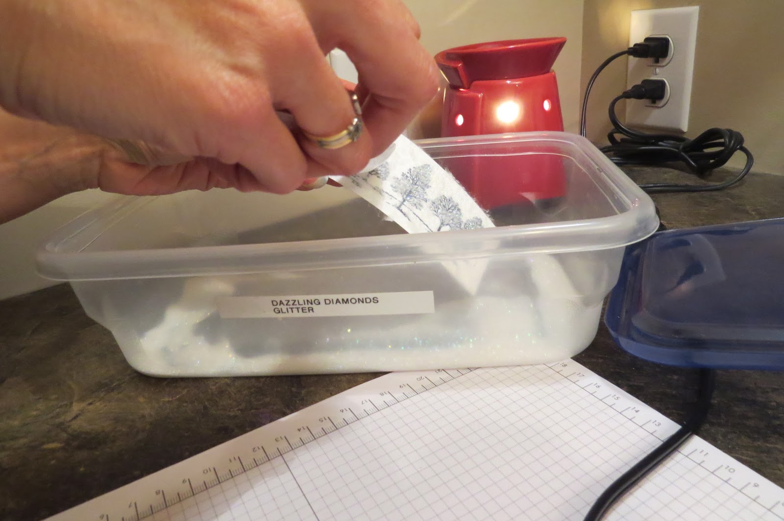 Tamara's Paper Trail Flocking Technique Tutorial