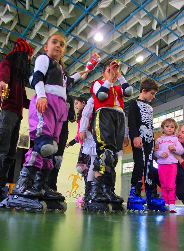Kids have Fun in Cyprus Roller Sports Arena Cyprus Sport for everybody!