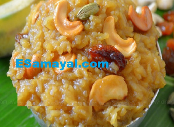 கோதுமை அரிசி சர்க்கரைப் பொங்கல் செய்முறை | Sweet Pongal (Wheat Rice) recipe !