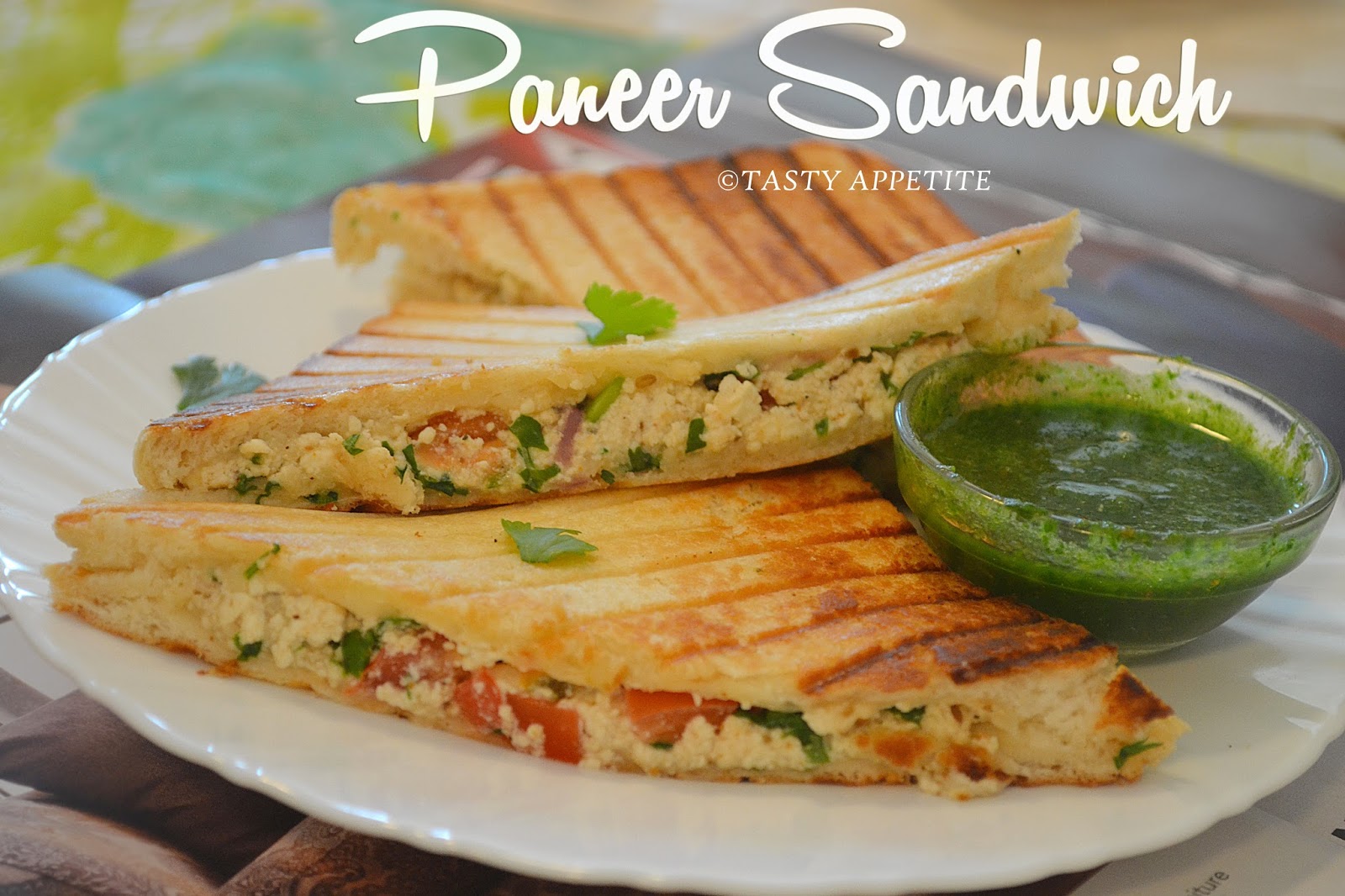Paneer Sandwich Grilled Paneer Sandwich Recipe / Easy Sandwich Recipes