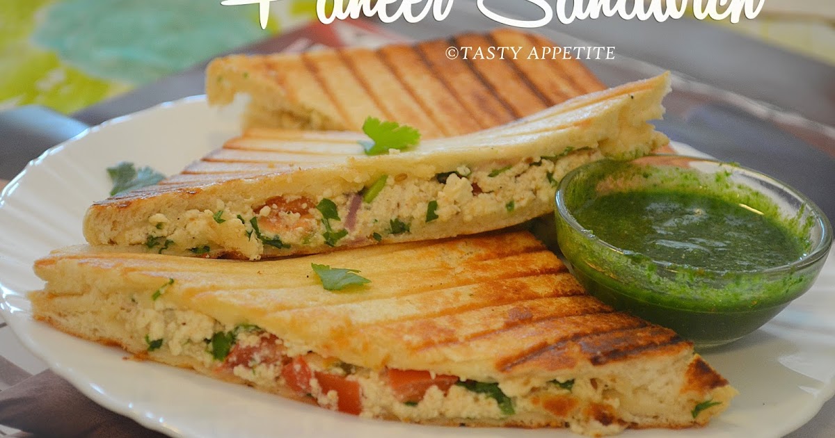 Paneer Sandwich Grilled Paneer Sandwich Recipe / Easy Sandwich Recipes