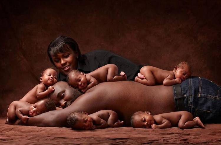Some Years Ago, A Mother Gave Birth To 6 Beautiful Babies. Here's How The Family Looks Like Today!