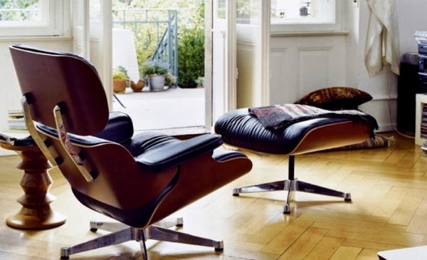 The Eames lounge chair