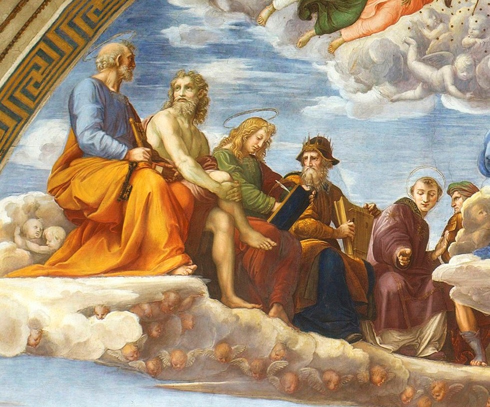 Картина рафаэля диспут