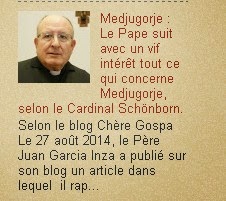 Medjugorje actualités: Le Pape suit avec un vif intérêt tout ce qui concerne Medjugorje