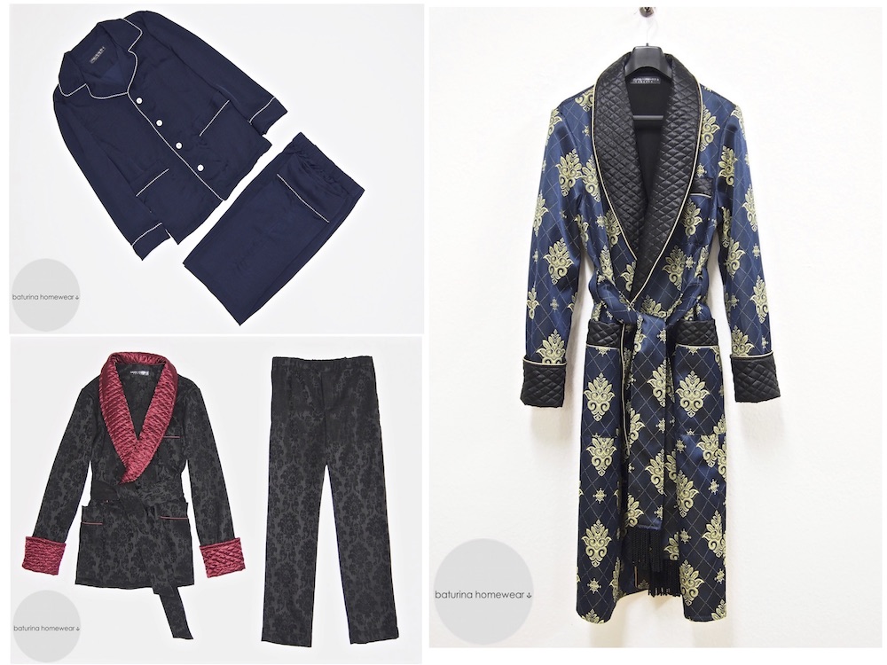 matching pjs and dressing gown