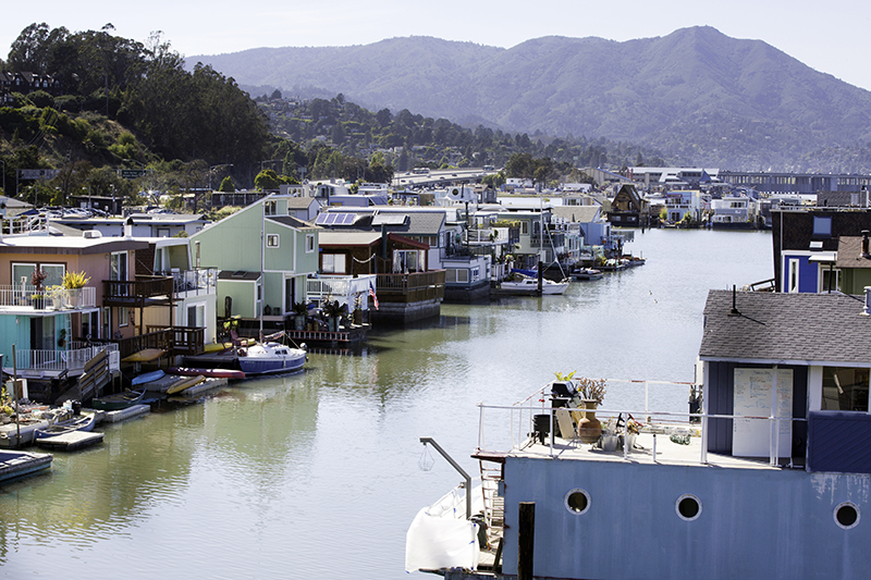Linda Mazzuchi Sittin' on the Dock of the Bay Sausalito’s famous
