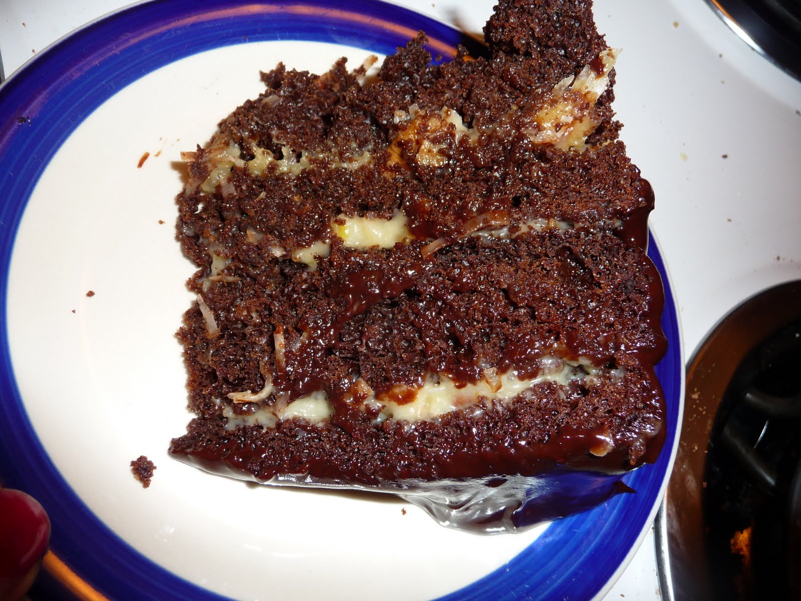 The World Tasters German Chocolate Cake with CoconutPecan Frosting