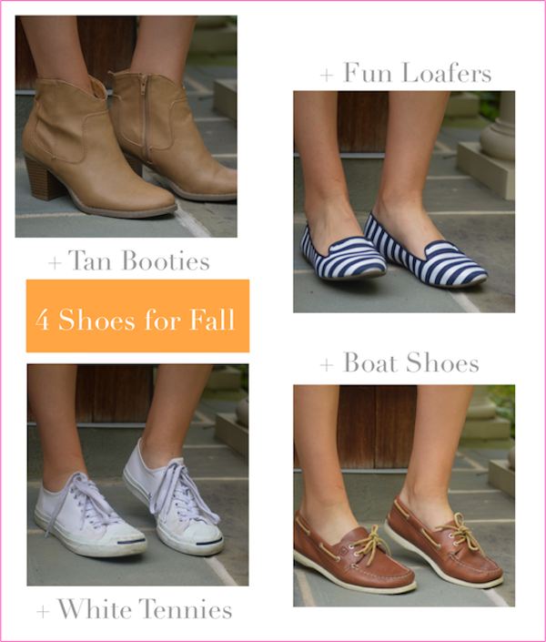 citrus and style: 4 Fall Shoe Essentials