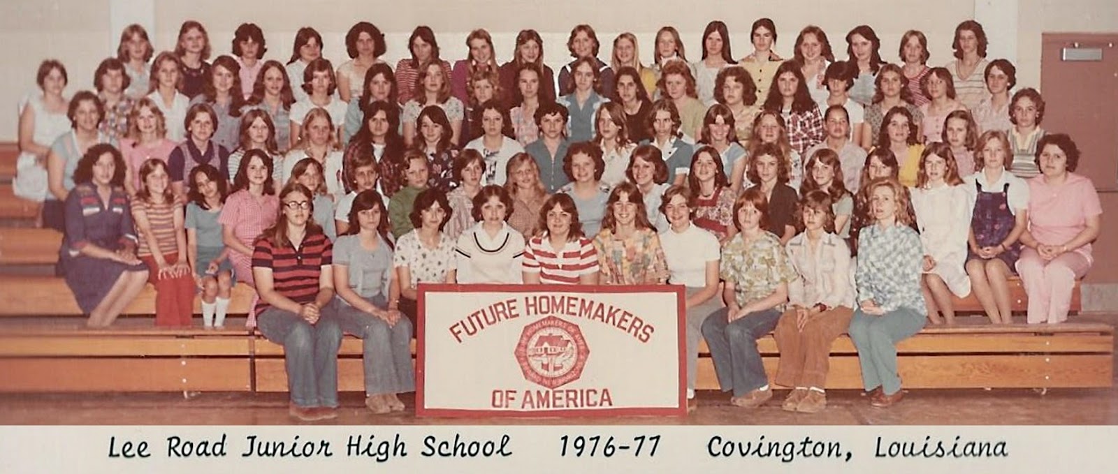 Tammany Family Lee Road School Class Pictures from 1976