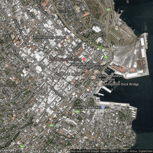 Hobart Map Free Download