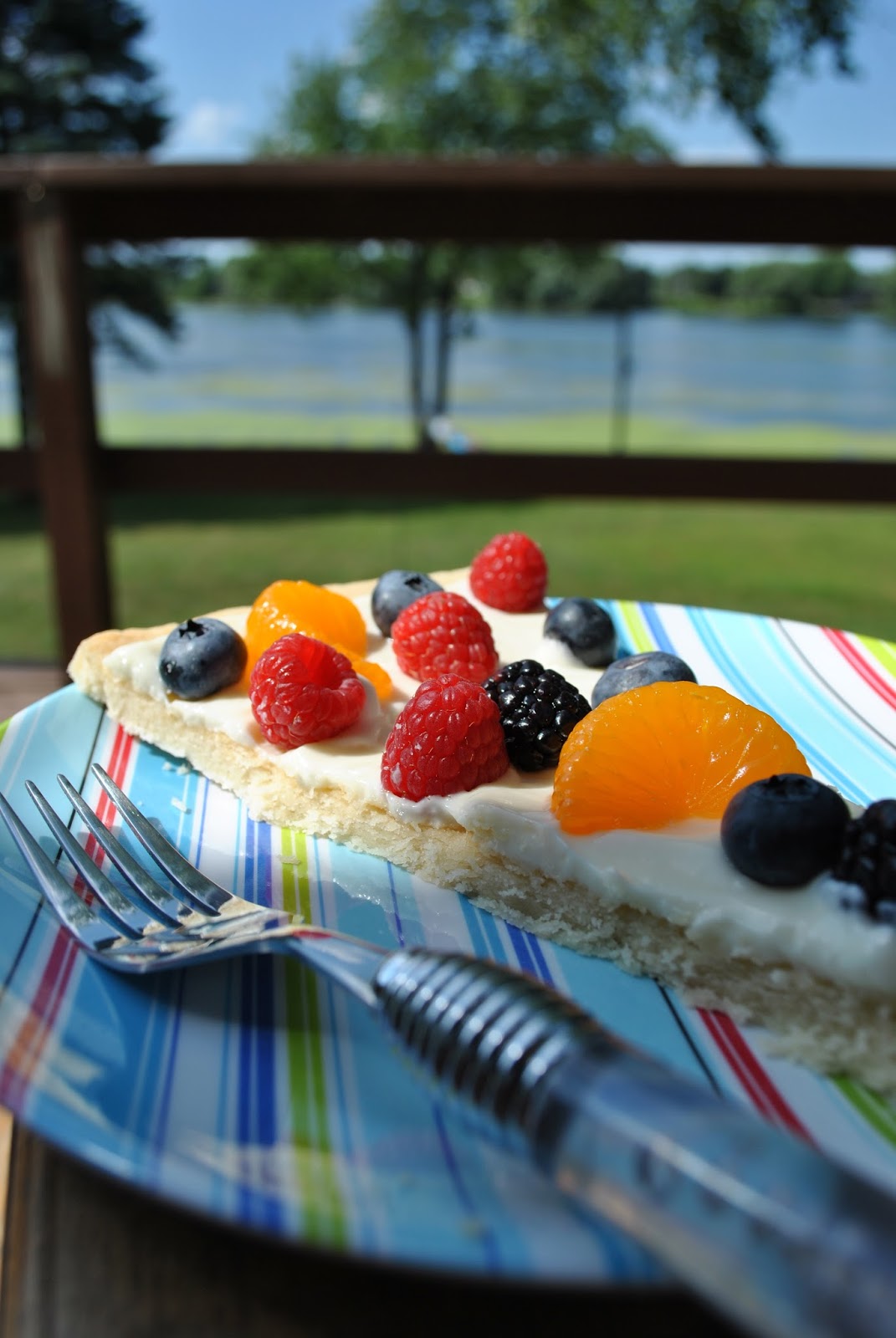 as for me and my house Fruit Pizza From Scratch