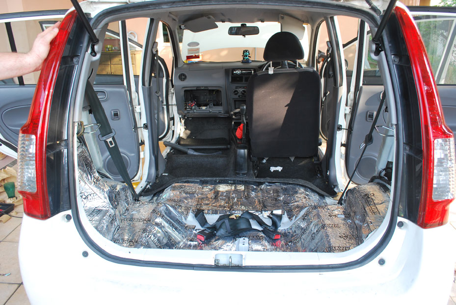 Rubber n Metal: Soundproofing The Perodua Viva