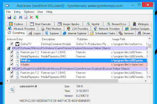 برنامج تسريع تشغيل الويندوز Sysinternals Autoruns احدث اصدار برنامج, للتحكم, فى, برامج, وتطبيقات, بدأ, تشغيل, الكمبيوتر, Sysinternals ,Autoruns