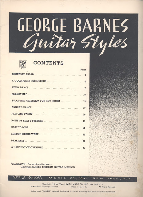 Gary Deacon - Solo Guitarist: George Barnes Guitar Styles - 1942