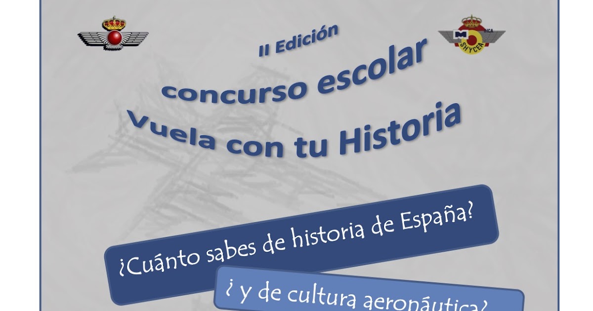 Concurso escolar "VUELA CON TU HISTORIA"