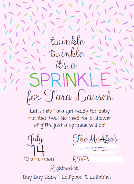 twinkle twinkle its a sprinkle