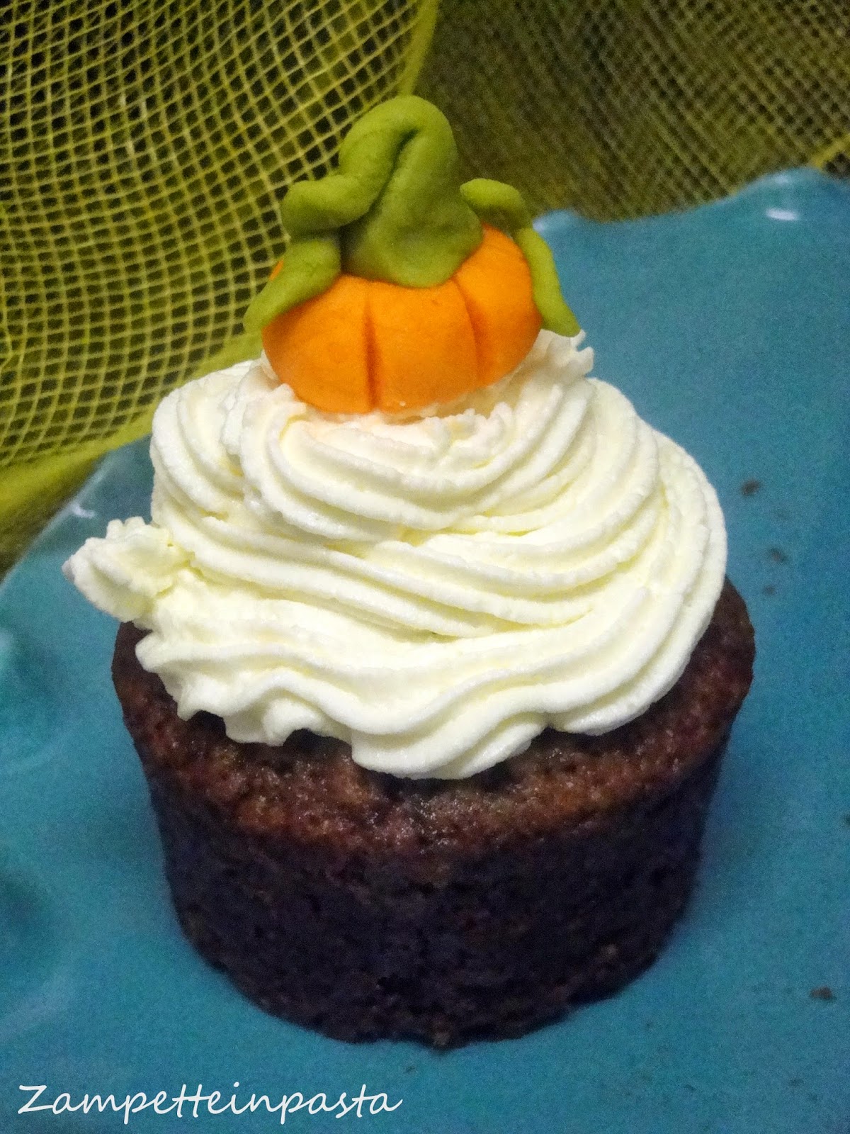 Muffin alla panna e Nutella - Ricetta Halloween