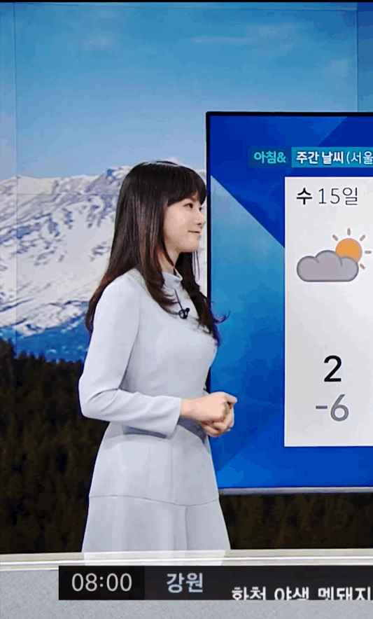 20200114 아침 김민아 jtbc 기상캐스터 | 인스티즈