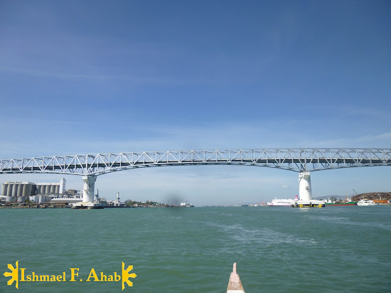 Mandaue-Mactan Bridge crossing the Mactan Channel in Cebu