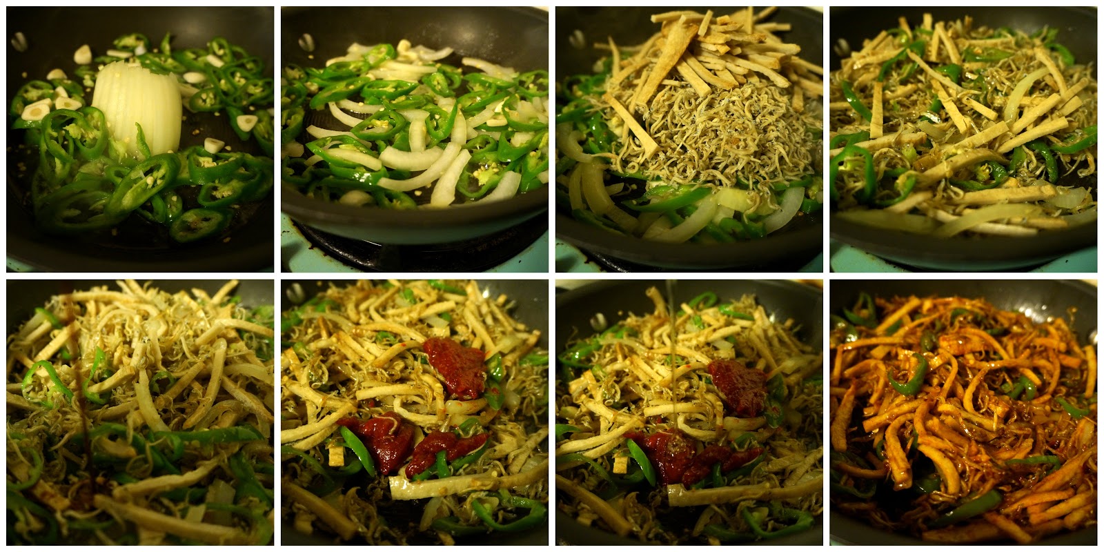 StirFried Anchovy and Fish Cake