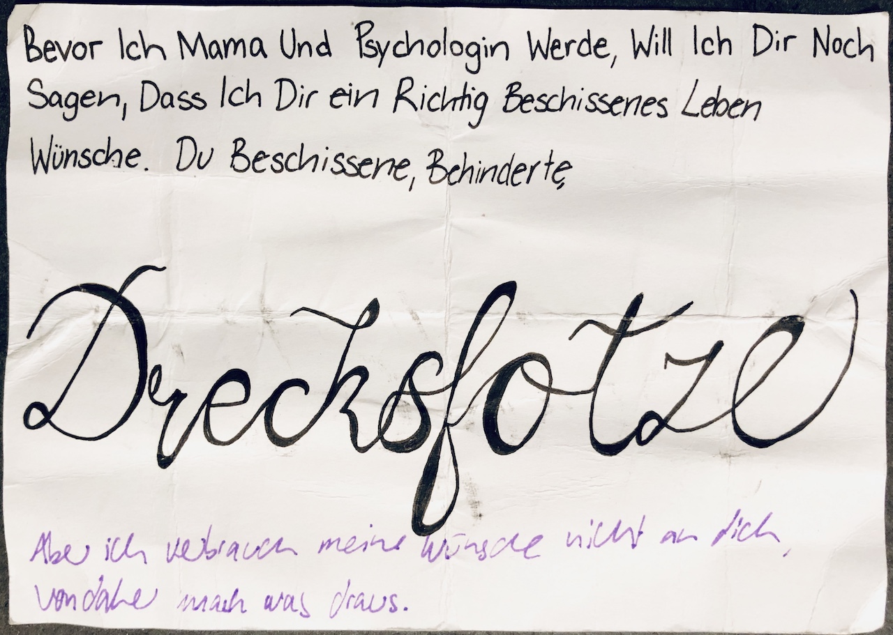 PostSecret auf Deutsch Sonntagsgeheimnisse