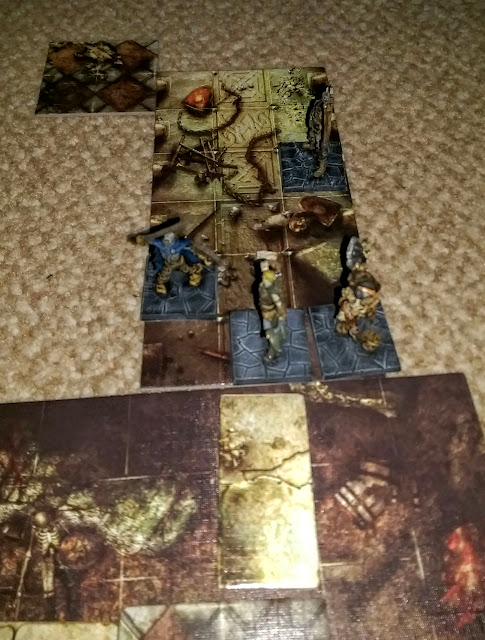 (the Dwarf is still continuing his stalemate against his undead counterpart)