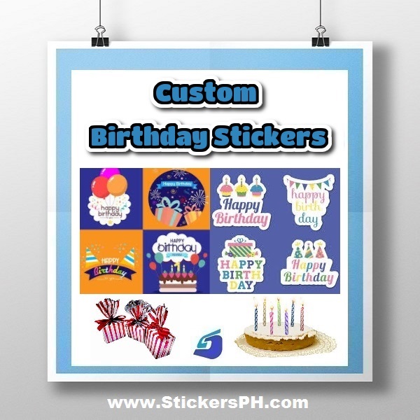 Custom Birthday Party Stickers Philippines