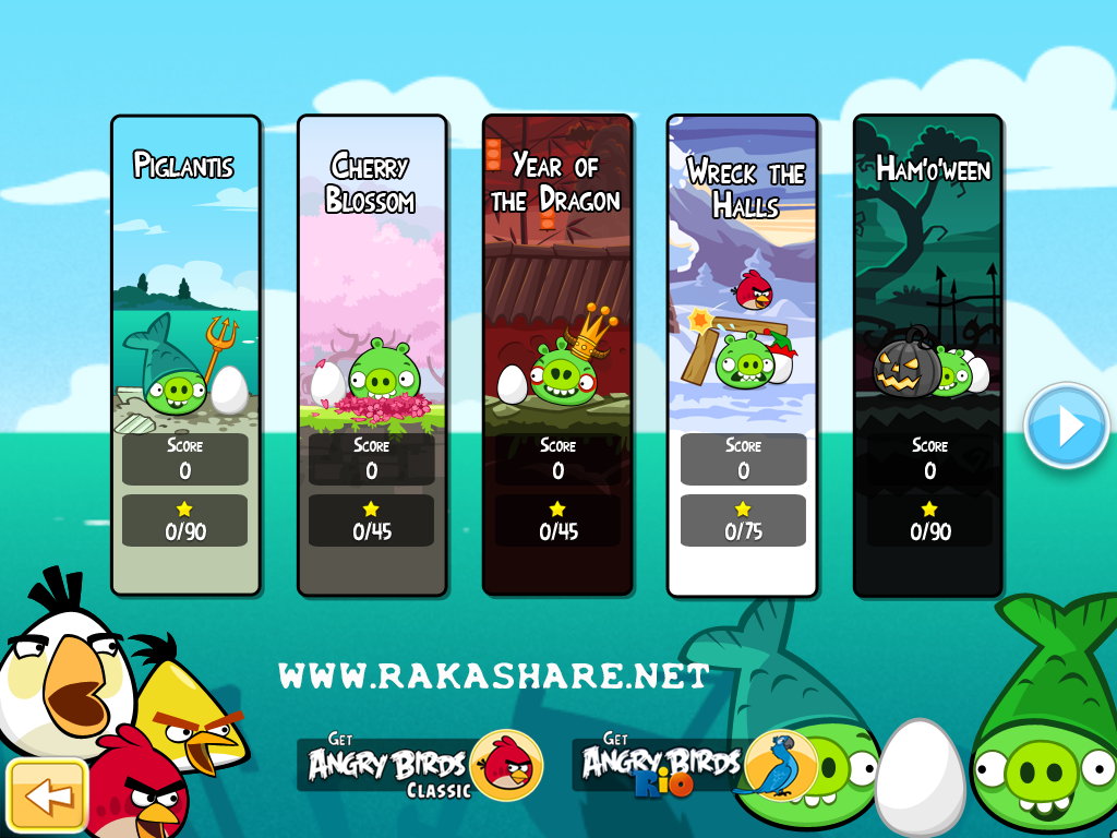 Angry Birds Seasons 2.4.1 Full Patch RAKASOFTWARE Free Download