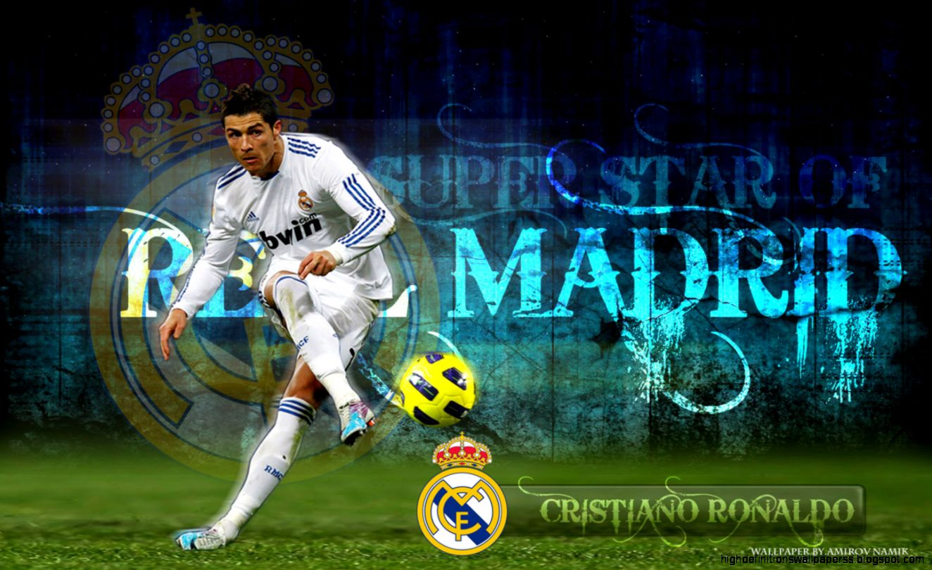 Hd Wallpaper Cristiano Ronaldo Real Madrid