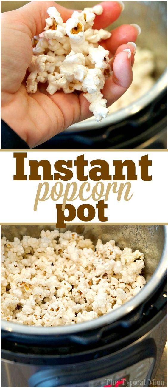 How to Make Instant Pot Popcorn EAT
