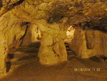 Underground cavern and passageways of underground city of Darinkuyu, Cappadocia