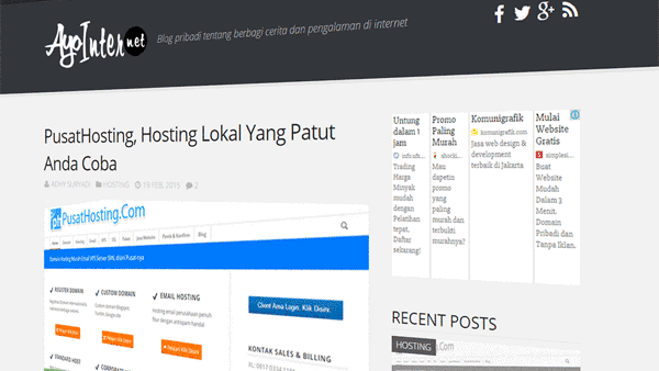 Post hosting