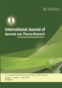IJAPR - International Journal of Ayurveda and Pharma Research