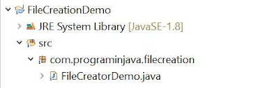 How to create a new file in java ~ Program in Java - Java Examples ...