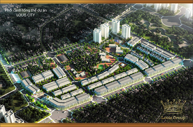 Phối cảnh dự án Louis City Phối cảnh dự án Louis City