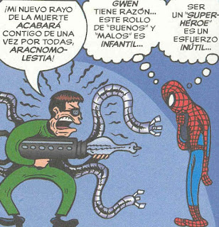 spiderman dudando