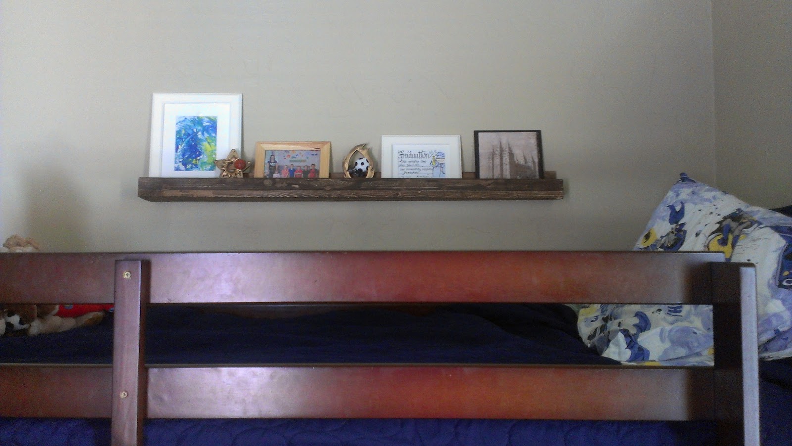 Crafty Betties DIY Pottery Barn Floating Shelves, As Seen on Ana White