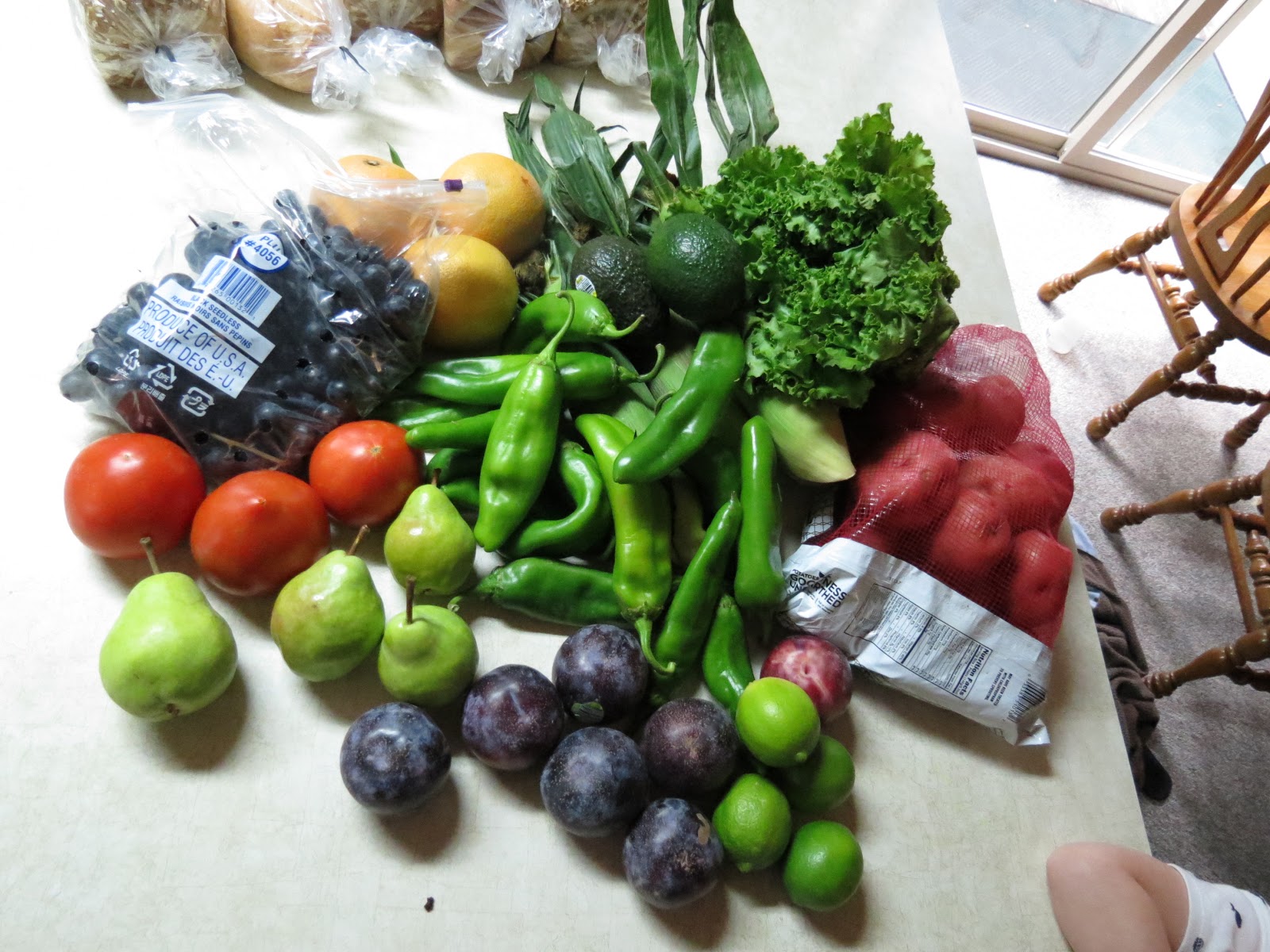 Utah Bountiful Baskets Recipes 9/1/2012 Basket