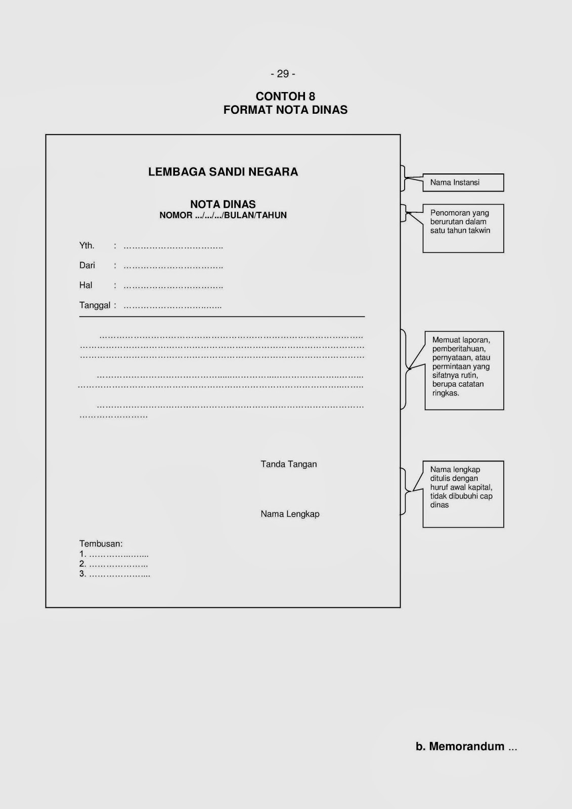 Contoh Surat Disposisi Langsung Dan Tidak Langsung