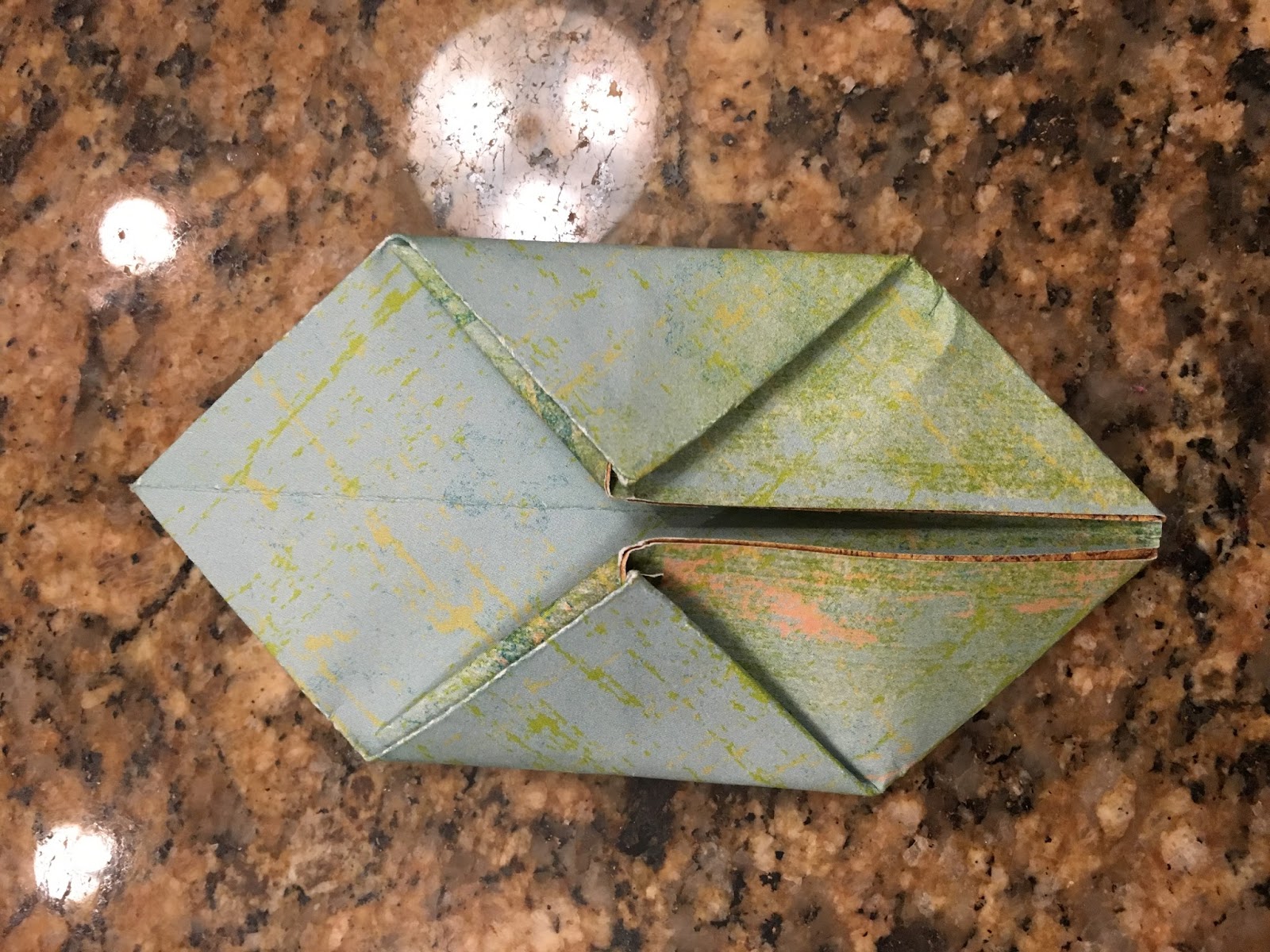 How to Make an Origami Inflatable Box easy origami tutorial