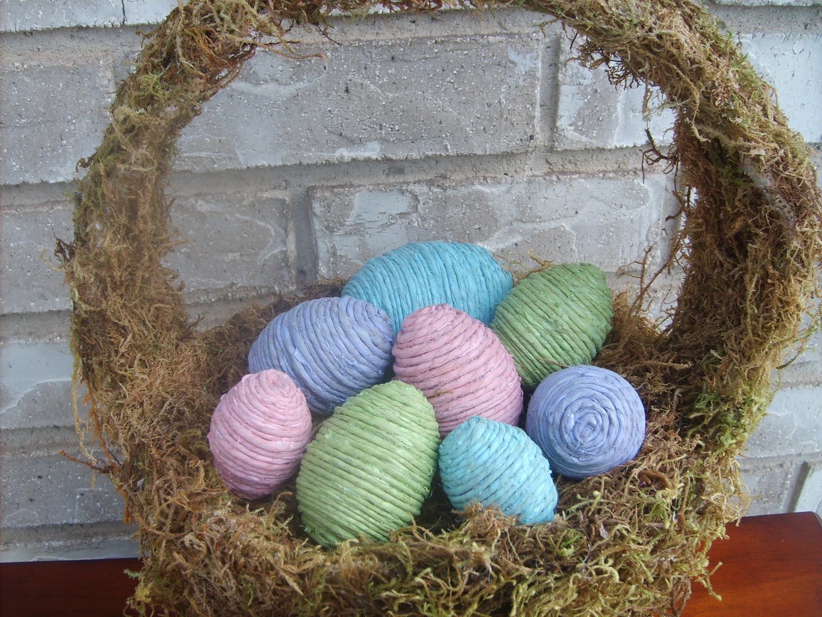 Craft Critters: Moss Easter Basket