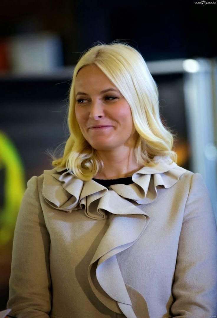 Crown Princess Mette Marit visits Too Young to Wed exhibition