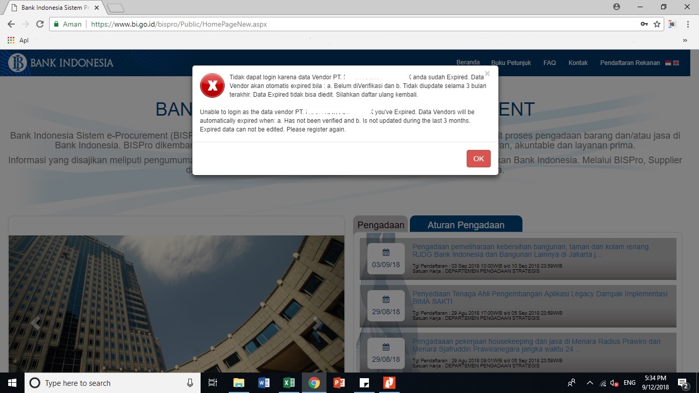Tata Cara Mendaftar Menjadi Rekanan di Bank Indonesia